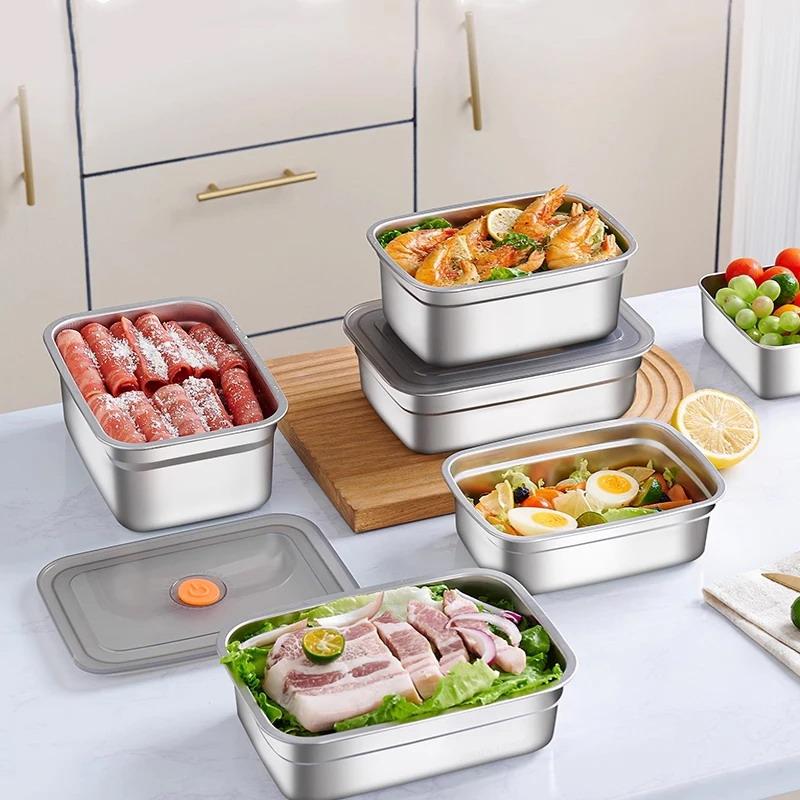 Stainless Steel Sealed Lunch B - Food Storage Safe recension och pris