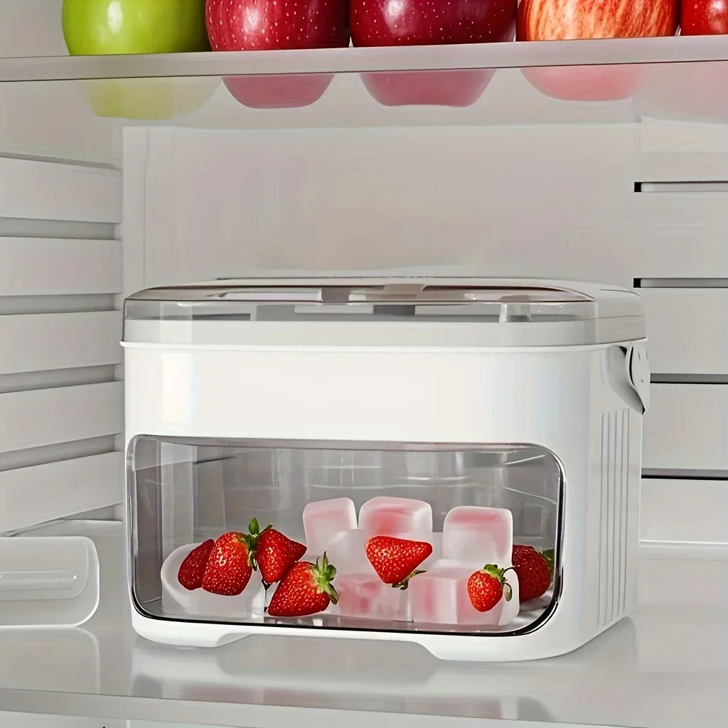 Cube Ice Maker with Easy Press - Food Storage Cupboard recension och pris
