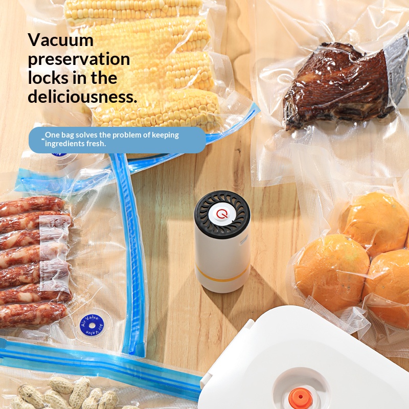 BPA Free Reusable Vacuum Food  - Food Storage Zip Bags recension och pris