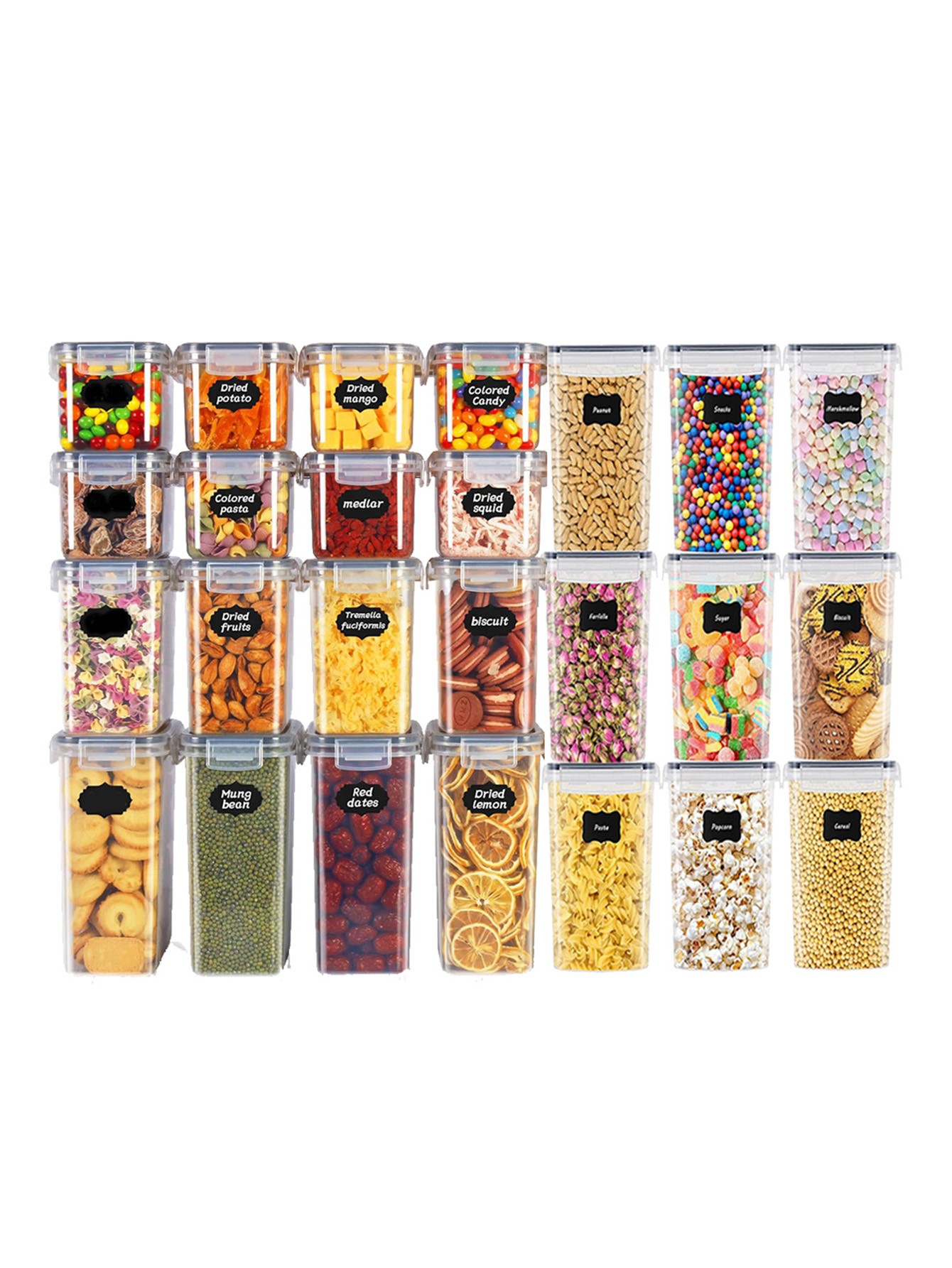 48pcs, Sealed Food Storage Con - Food Storage Order recension och pris