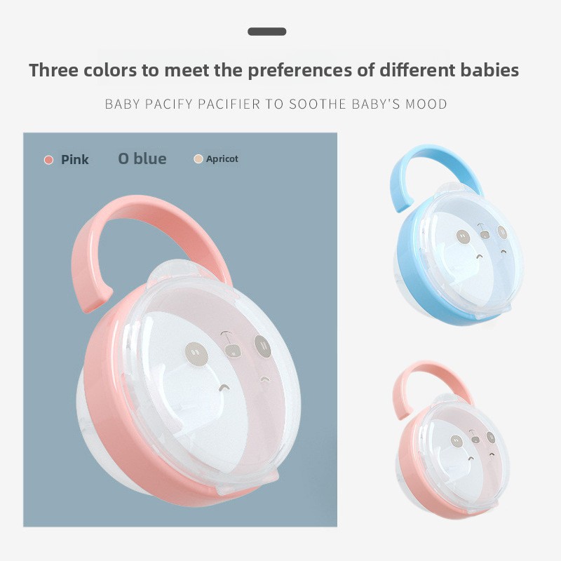 New Baby Pacifier Clear Dustpr - Food Storage Safe recension och pris