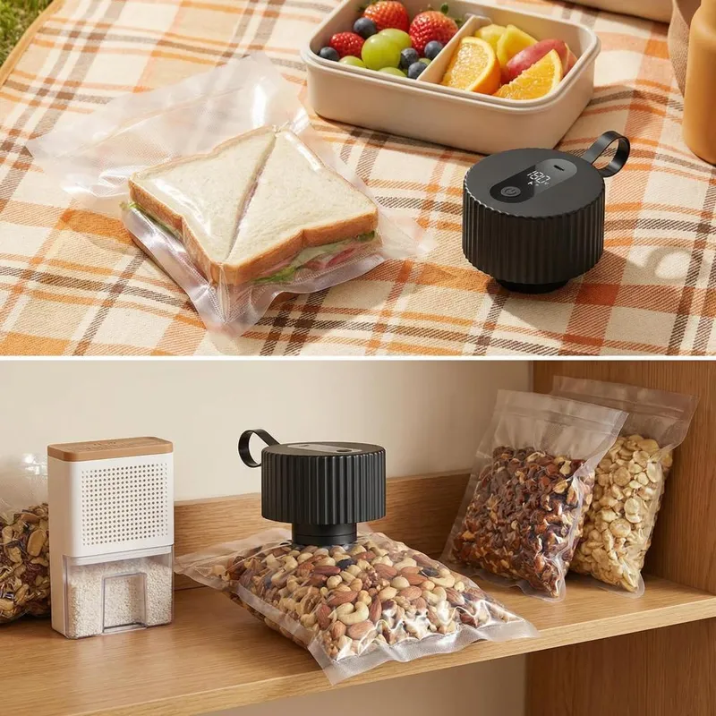 Electric Mason Jar Vacuum Seal - Food Storage Machine recension och pris