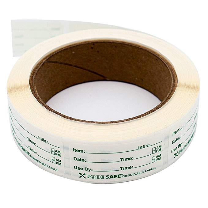 250pcs Food Labels for Contain - Food Storage Expiration Dates recension och pris