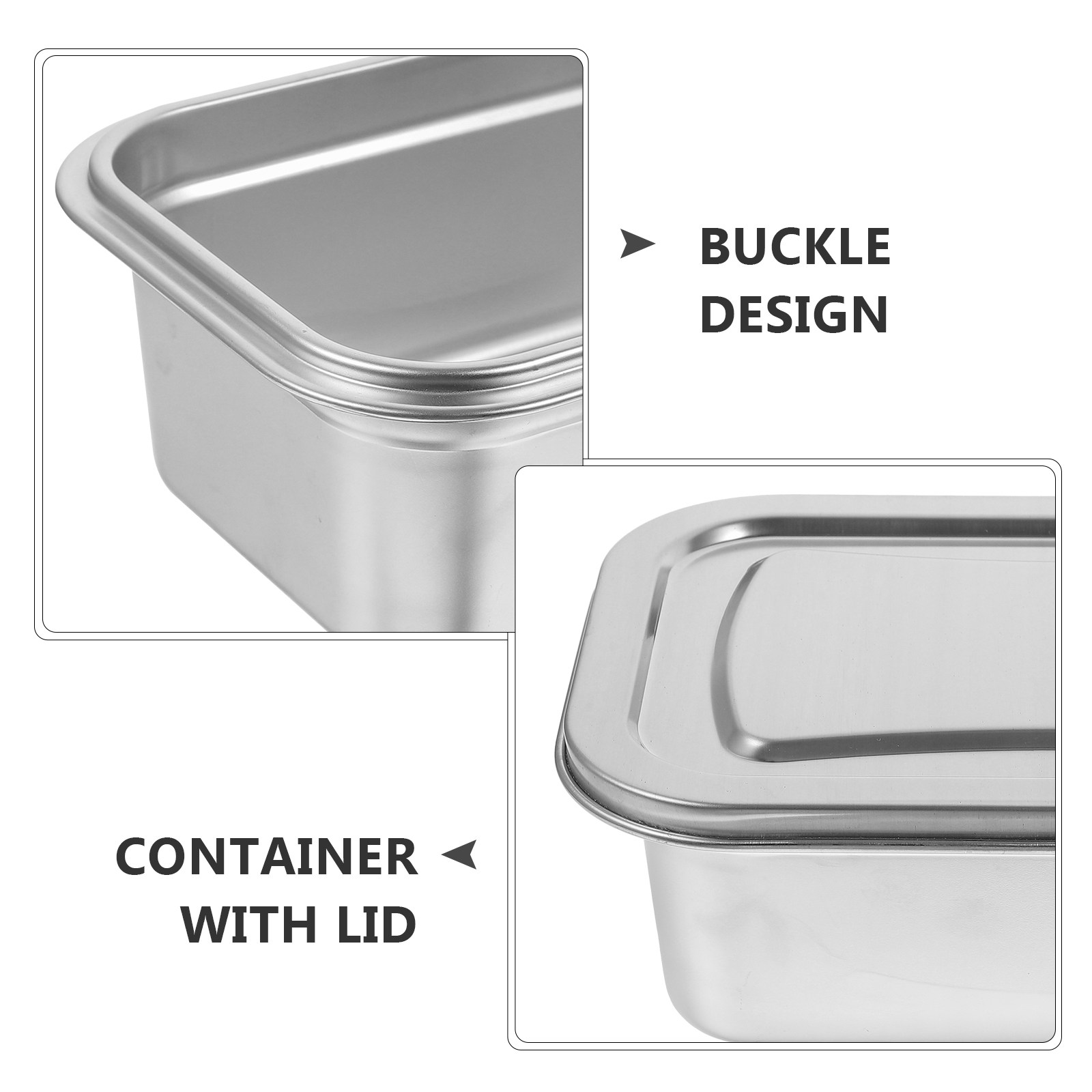 Ice Cream Container Stainless  - Food Storage Restaurant recension och pris